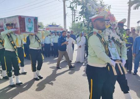 تشييع جثمان الشهيد عماد دحيمي في كارون بحضور رسمي وشعبي واسع + صور