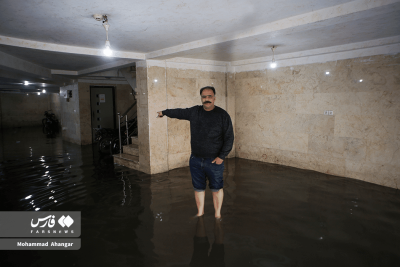 نقاط طفح الصرف الصحي في شوارع الأهواز تهدد المدينة مع اقتراب موسم الأمطار