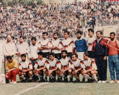 سعيد زبيدي مع نجوم كرة القدم